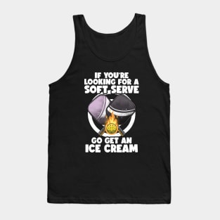 Pickleball Soft Serve Funny Pickleballer Lucky Pickleball Tank Top